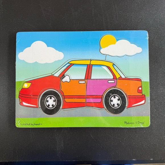 NEW Wood Melissa & Doug Puzzle Set - Picture 4 of 7